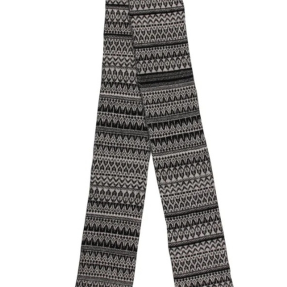 Burberry Kid mohair blend long striped scarf - Picture 9 of 10